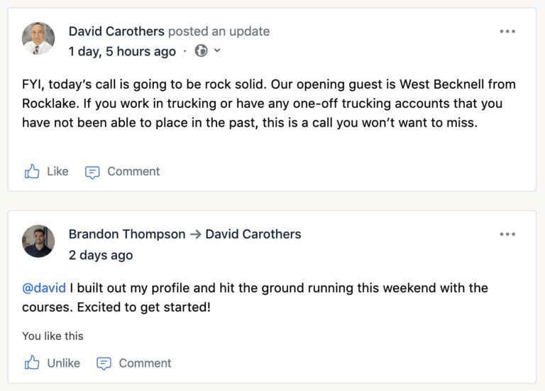 Killing Commercial Insurance Sales Community Training & More!