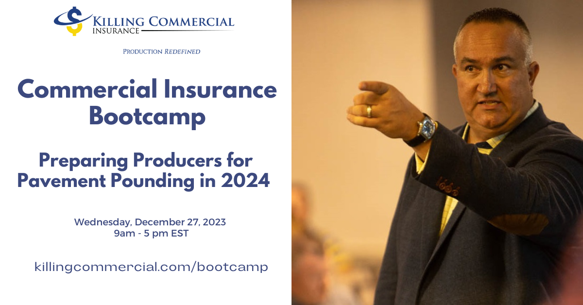 Commercial Insurance Bootcamp December 27, 2023